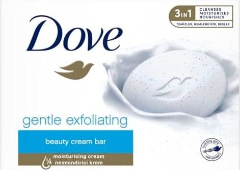 Beauty Cream Bar Katı Güzellik Sabunu Gentle Exfoliating Nemlendirici Etkili, 90 G