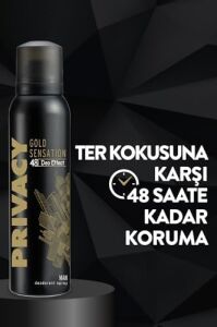 Prıvacy Men Sym Deodorant, 150 Mililitre