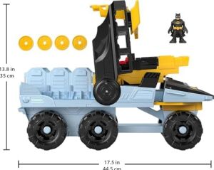 Imaginext Dc Super ™ Dönüşebilen Bat-Tank™ Imaginext Dc Super  Dönüşebilen Bat-Tank ve Batman Figürü, Işık ve Ses Efektleri HVY04