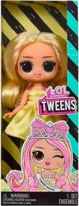Surprise Tweens Bebek, Sarı Elbiseli, Plastik, 16.5 Cm, Çok Renkli