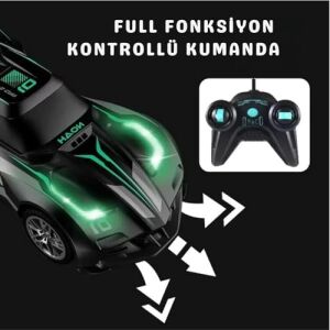 /oyuncak Uzaktan Kumandalı Şarjlı Duman Çıkartan Işıklı Araba Buhar Çıkartan Drift Atan Araba 1:20 Ölçek Full Fonksiyon
