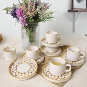 Worn Stackable Çay Takımı 12 Parça 6 Kişilik 22968-23057