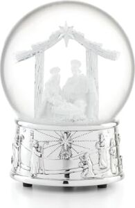 Lenox Reed And Barton Nativity Müzikal Kar Küresi, 1,4 Kg, Çoklu