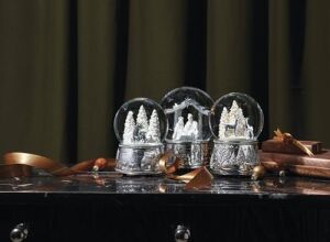 Lenox Reed And Barton Nativity Müzikal Kar Küresi, 1,4 Kg, Çoklu