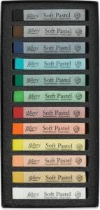 Mungyo Mpv-12 Pastel Boya Yumuşak Toz Pastel, 12 Renk