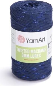 El Örgü Ipi Twısted Macrame 3mm Lurex, 784, 4X250 gr