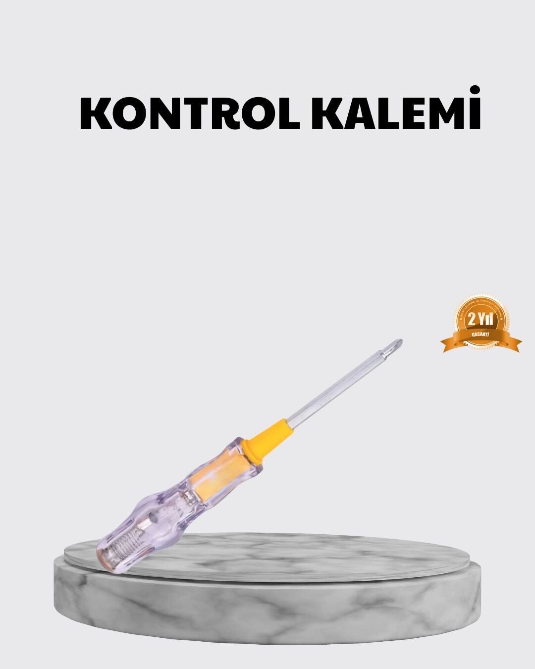 110-220V Elektrik Test Kalemi Korozyona Dayanıklı Nikel Kaplamalı