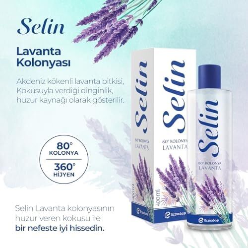 Selin Lavanta Kolonyası 400 ml
