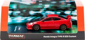 Tarmac Works 1/64 Honda Integra Type R Dc5 Custom Red