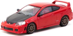 Tarmac Works 1/64 Honda Integra Type R Dc5 Custom Red