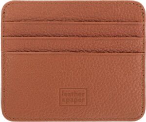 Leather & Paper LP4014 Kartvizitlik, Taba