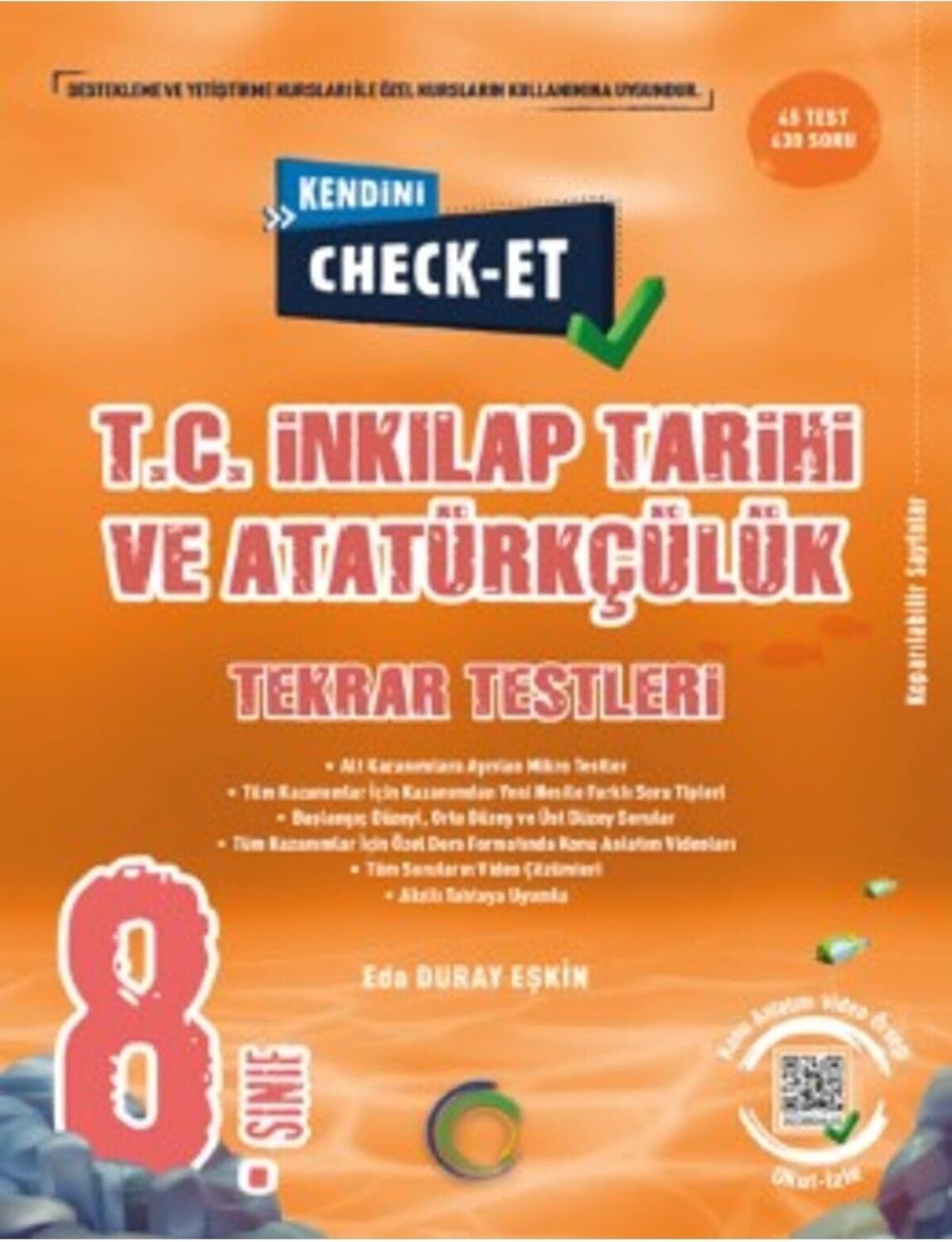 8 Sınıf Kendini Check-Et Inkılap Tarihi Soru Banka