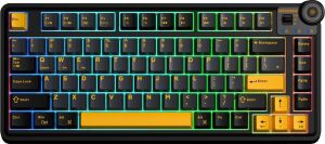 Aula AU75 3 Modlu Rgb Hot Swap Mekanik Tkl Seiya Switch Kablosuz Makrolu Klavye Siyah