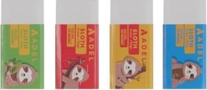 Sloth Silgi, Pvc-Free, 30'lu Asorti