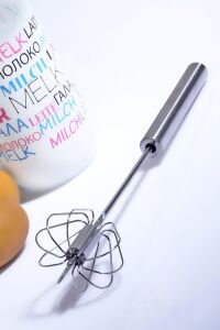 Porselen Diyarı Çelik Basmalı Otomatik Çırpıcı (34 Cm)