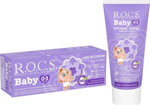 Baby 0-3 Yaş Florürsüz Bebek Diş Macunu - Ihlamur Özlü - 45G