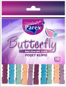 Butterfly Poşet Klipsi 10'lu