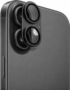 iPhone 17 Ile Uyumlu 9h Sertlik Safir Çiziklere ve Darbelere Dayanıklı Özel Üretim Çizilmeyen Tam Kaplayan Yüksek Çözünürlüklü Kamera Lens Koruyucu Cam Ids Siyah