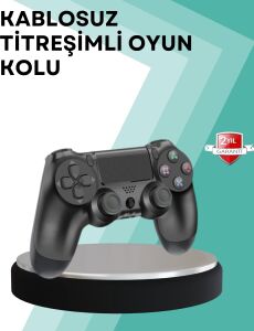 Kablosuz Ps4 Oyun Kolu – Çift Titreşimli Motor, Uzun Pil Ömrü ve Hassas Kontrol