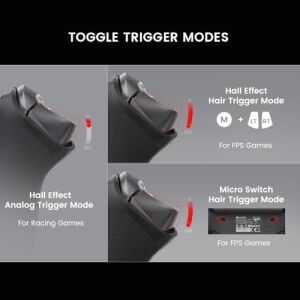 Tarantula Pro Kablosuz Çoklu Platform Denetleyici ve Hızlı Şarj Yuvası Paketi, Switch/switch 2 (6 Eksenli Gyro ve Nfc), Pc, Android ve Ios Için – Kaydırmaz Tmr Çubukları