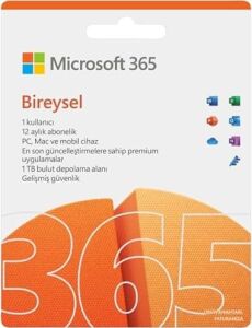 Microsoft 365 Bireysel Türkçe, Yazılım
