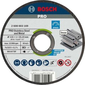 Professional Kesme Diski Düz Standart Inox Rapido Için, 2608603254