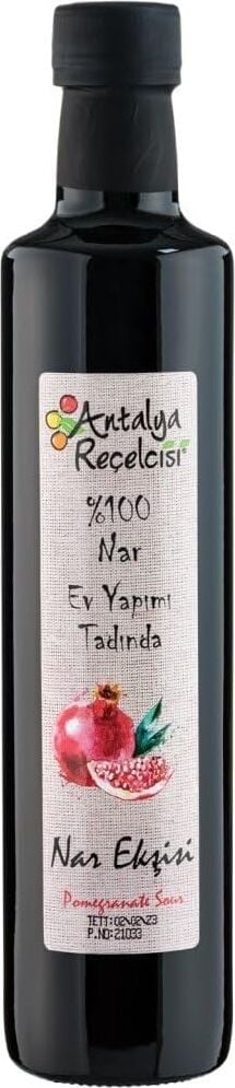 Antalya REÇELCİSİ%100 Nar Ekşisi 500ML Cam Classy