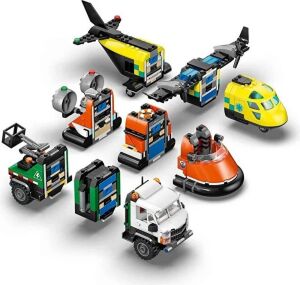 LEGO City Uçak Servis Kamyonu ve Hoverkraft Karışımı 60505 LSC60505