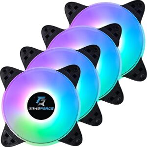 Mıdlıght 4X120MM A-Rgb Sese Duyarlı Kasa Fanı