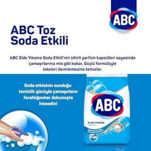 Deterjan Toz Soda Etkili 1800 gr