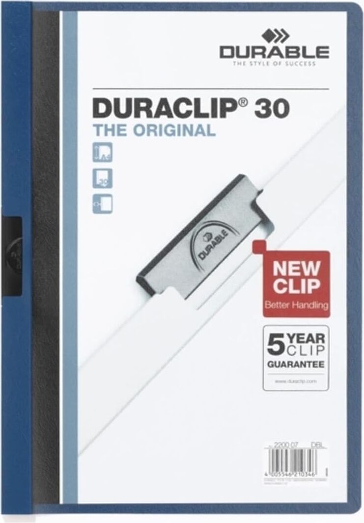 Duraclıp Orıgınal 30 Sf. Kapasiteli - Lacivert
