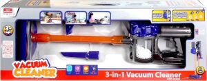 Vacuum Cleaner Pilli Kablosuz Oyuncak Dikey Standlı Elektrik Süpürgesi - 0282U