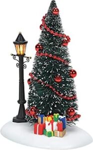 Department 56 Village Accessories Noel Vinyet Işıklı Heykelcik, 18 Cm, Çok Renkli