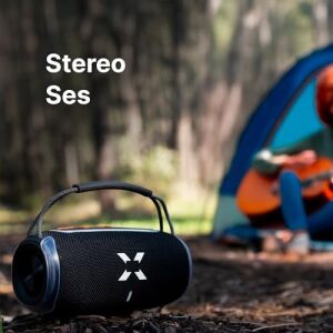 Xenon Smart Bluetooth Hoparlör Rgb Taşınabilir Kablosuz Tws Stereo Boombox (Siyah) X6701