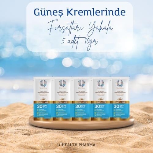 Güneş Kremi 30 Spf 5 Adet 10 gr