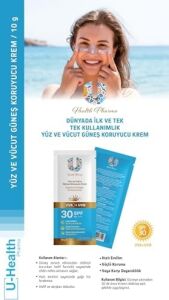 Güneş Kremi 30 Spf 5 Adet 10 gr