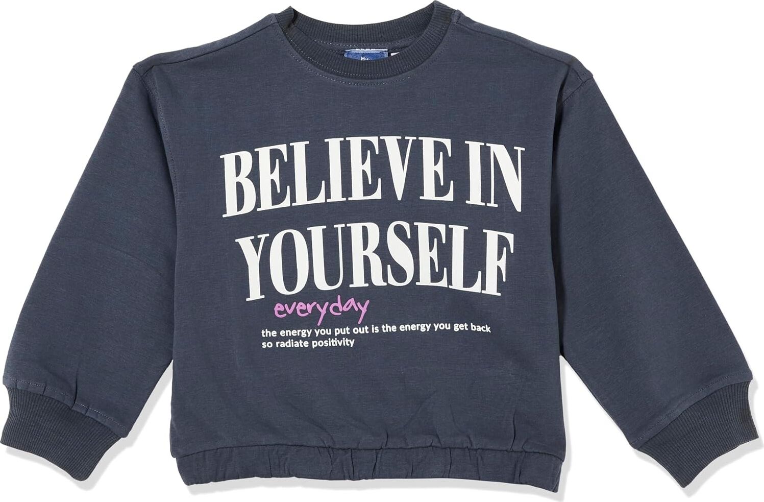 Üniseks Bebek Sweatshirt 09069752000000, Lacivert, 15 Ay