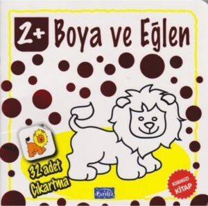 Boya ve Eğlen Kırmızı Kitap