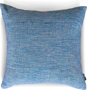 New York Blue Dokulu Düz Dekoratif Kırlent Kılıfı 45X45 CM,%100 Polyester Döşemelik Kumaş