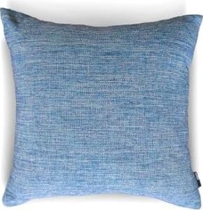 New York Blue Dokulu Düz Dekoratif Kırlent Kılıfı 45X45 CM,%100 Polyester Döşemelik Kumaş