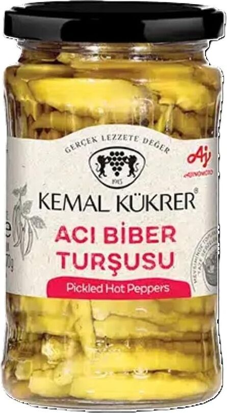 Acı Biber Turşusu Cam Kavanoz 360 gr