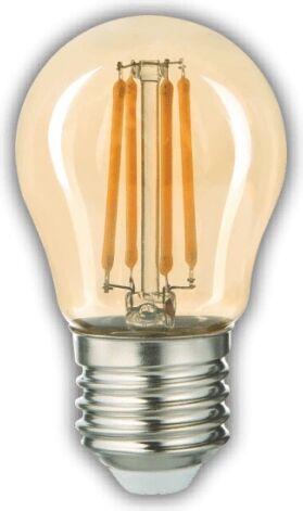 1 Adet Kendal KES603 LED Rustik Ampul 6W Amber Işık E27 Duy