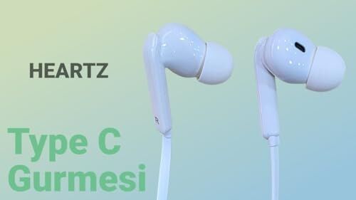 Kalın Silikon Kablolu Type C Kulaklık Tüm Typec Çıkışlı Cihazlara Uyumlu Tak Çalıştır Tak Kullan Bluetooth Gerekmez Mükemel Ses Bass Tiz Mikrofon Aaa Kalite !!! TC21 Beyaz