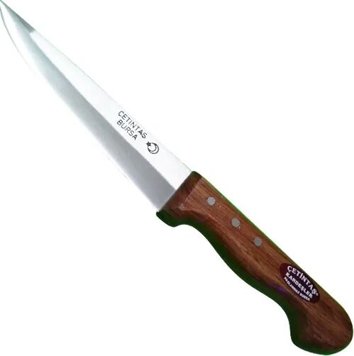 Eco Lounge Çetintaş Bursa Kurban ve Kasap Bıçağı No:1, 14 Cm, Ahşap Gül Sap