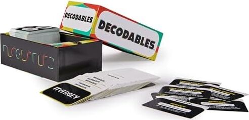 Spin Games Decodables - Histerik Bir Yetişkin Partisi Oyunu, Bekarlığa Veda Partileri, Kolej, Doğum Günleri ve Daha Fazlası Için Gizli Ifade Kartı Oyunu, 18+ Yaşlar Için