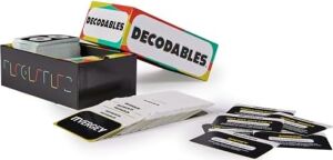 Spin Games Decodables - Histerik Bir Yetişkin Partisi Oyunu, Bekarlığa Veda Partileri, Kolej, Doğum Günleri ve Daha Fazlası Için Gizli Ifade Kartı Oyunu, 18+ Yaşlar Için