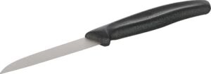 6.7403 Swissclassic 8cm Düz Soyma Bıçağı, Siyah
