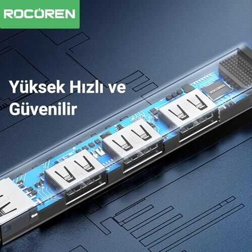 Usb-A 3.0 5gbps 4 Portlu USB Çoklayıcı Hub