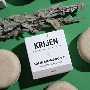 Krijen Rhassoul Kili & Adaçayı Katı Şampuan 100 gr