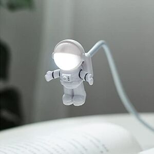 Yaratıcı Astronot USB Işık Esnek USB LED Işık Dizüstü Bilgisayar, Masaüstü, Pc ve Mac Bilgisayar Için, Güç Bankası Veya Dizüstü Bilgisayardan Güç